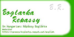 boglarka repassy business card